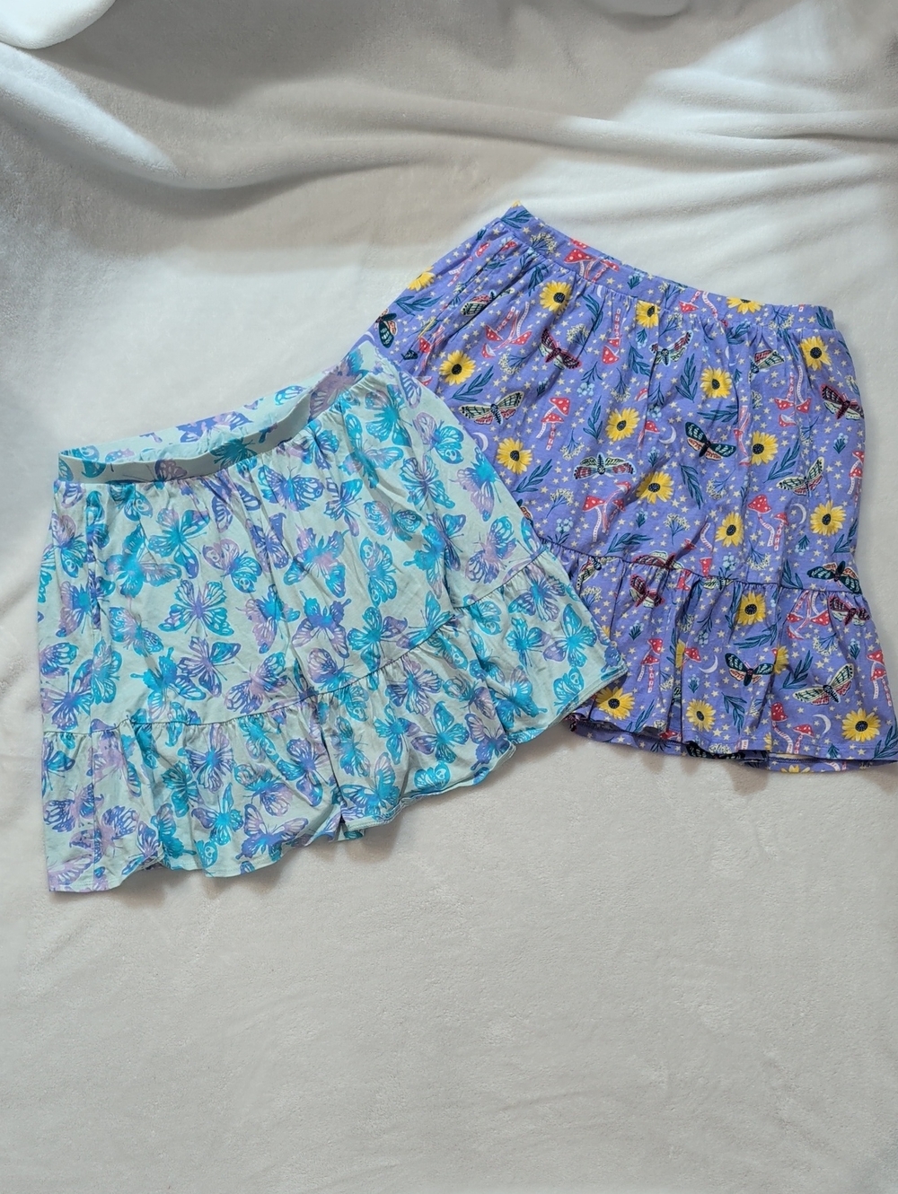 Lands End Ruffle Skirts With Shorts Attached